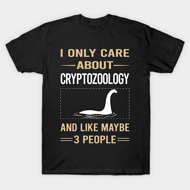 Funny 3 People Cryptozoology Cryptid Cryptids T-Shirt by relativeshrimp